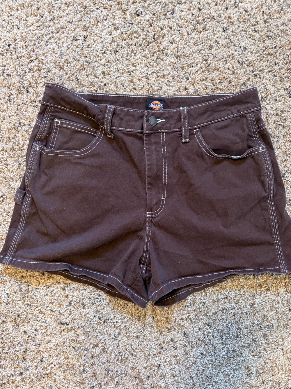 Dickies Women's Brown Workwear Shorts